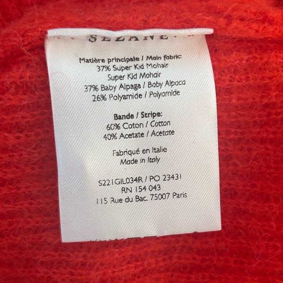 Red Gaspard cardigan - Picture 5 of 8